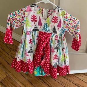 Jelly The Pug Christmas Dress